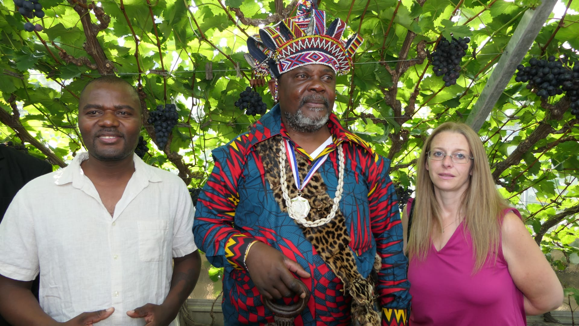 Réception organisée par Mémoires du Congo
