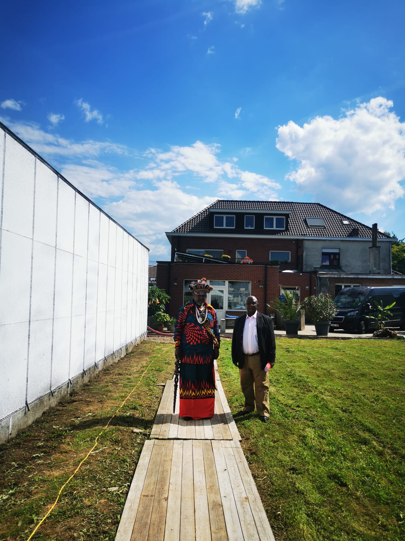 Réception organisée par Mémoires du Congo