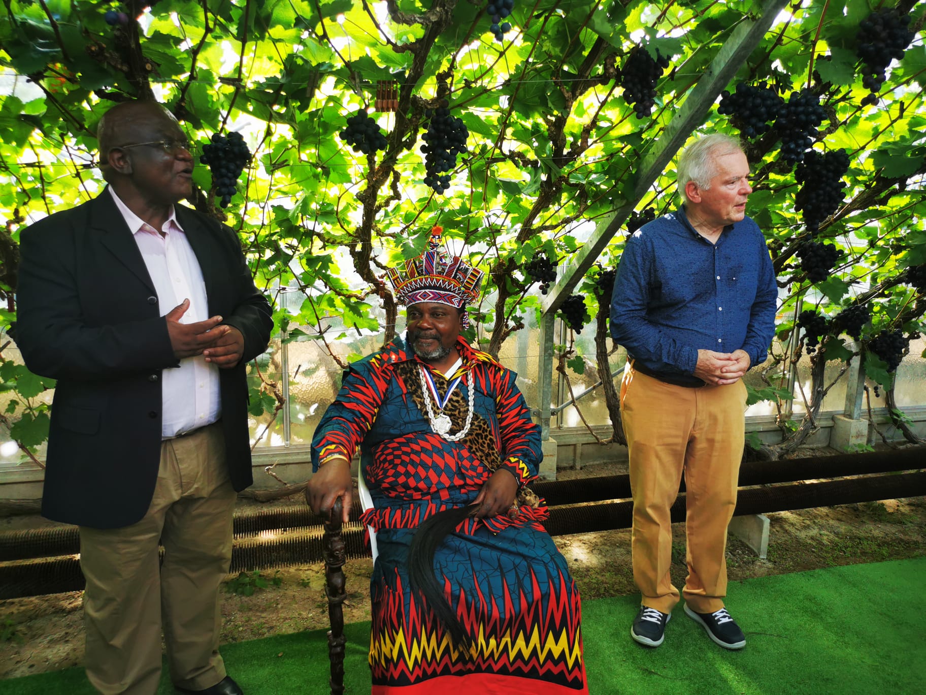 Réception organisée par Mémoires du Congo