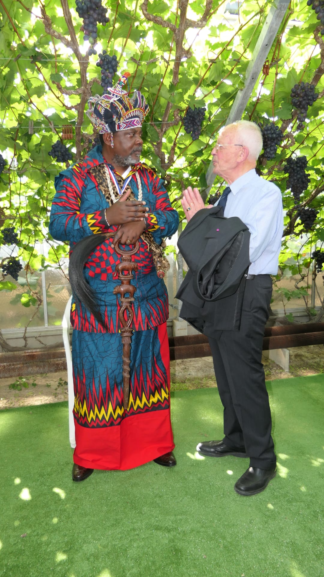 Réception organisée par Mémoires du Congo